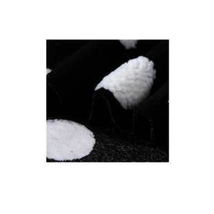 波点印花面料 毛呢波点绒布现货 服装 帽绒布 提花绒布料 鞋 秋冬