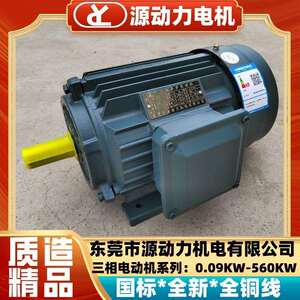 东莞市源动力机电三相电动机YE3-180L-4-22KW高压离心通风机电机