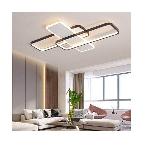 2020新款北欧客厅led吸顶灯长方形档轻奢简约现大气家用灯具