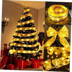 Christmas Decoration LED Ribbon Fairy Lights Christmas Tree1