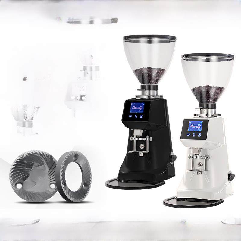 阿玛菲a80磨豆机专业意式定量商用直出研磨机咖啡研磨机64mm刀盘