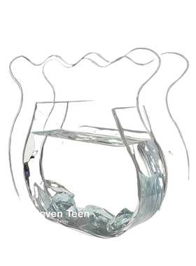 花瓶装饰造景ins餐桌感鱼缸桌面感客厅生活小众仪式创意摆件