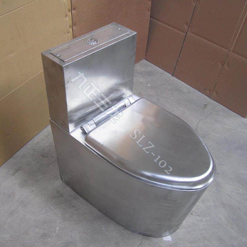 供应 不锈钢水冲坐便器 四周水冲坐便器 带水箱节水无臭 带存水弯