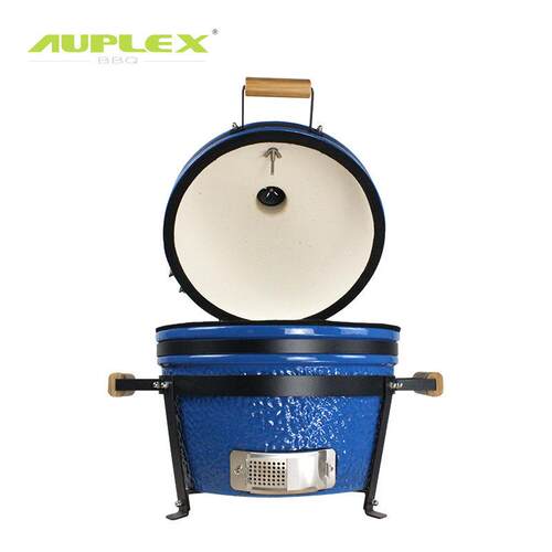 KAMADO 16英寸便携式后备箱BBQ聚会披萨烟熏炉陶瓷烧烤炉
