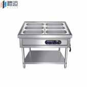 不锈钢盆大保温快餐车穆运售格酒店饭台电热台汤池2食堂立式 保温6