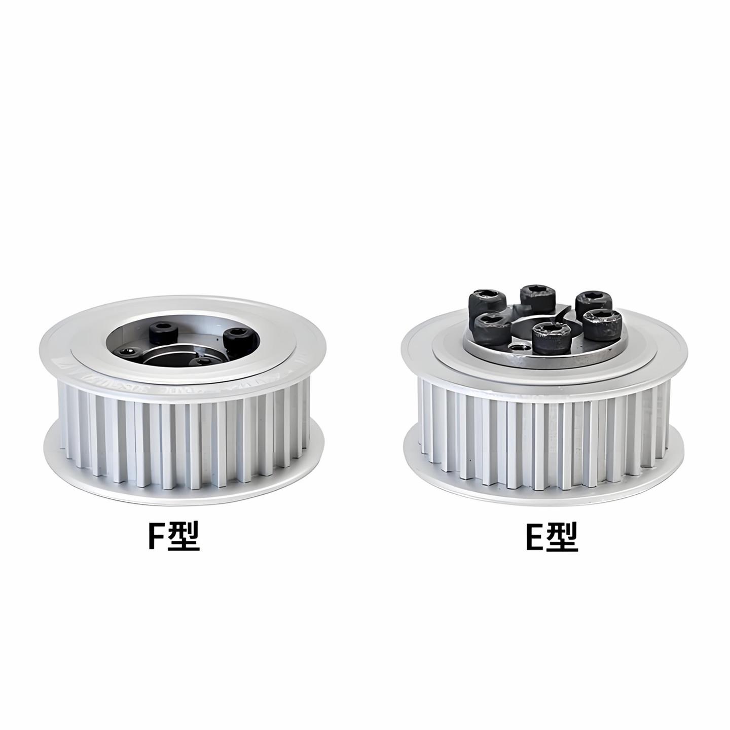 免键高扭矩圆弧同齿步轮S5M型ECC15-S5MC1591-5048-E-d12/ECC05/E