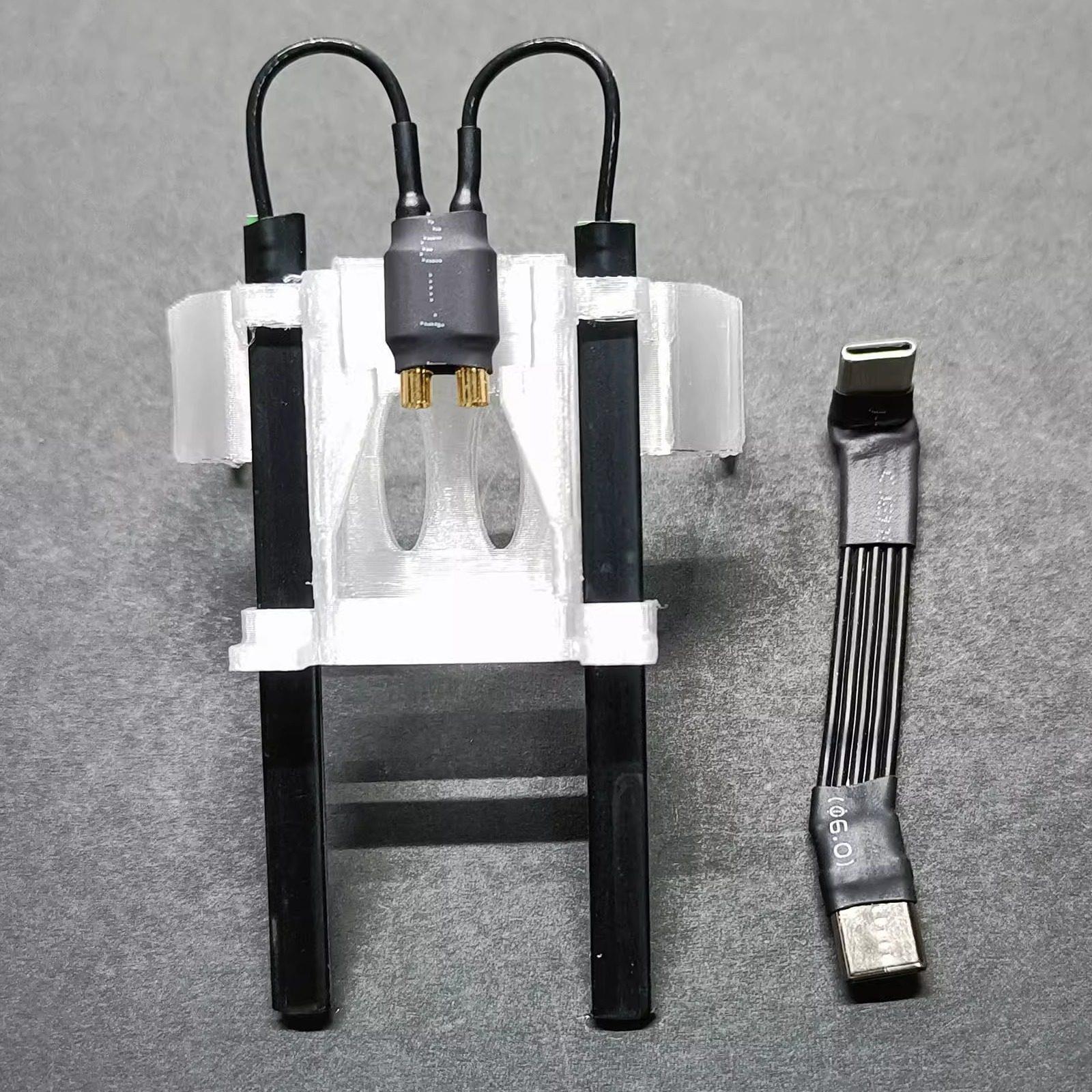 Mini4Pro 4g模块下支架 模块天线 数据线套件 换电池免拆支架图片