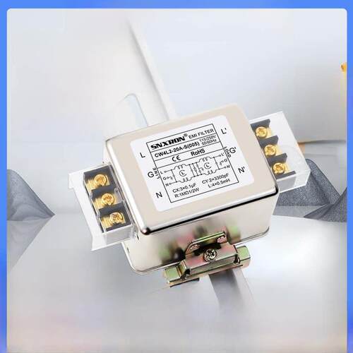 CW4L2-20A-S005穿墙端子台6A10A30A三节电源滤波器220v导轨式004