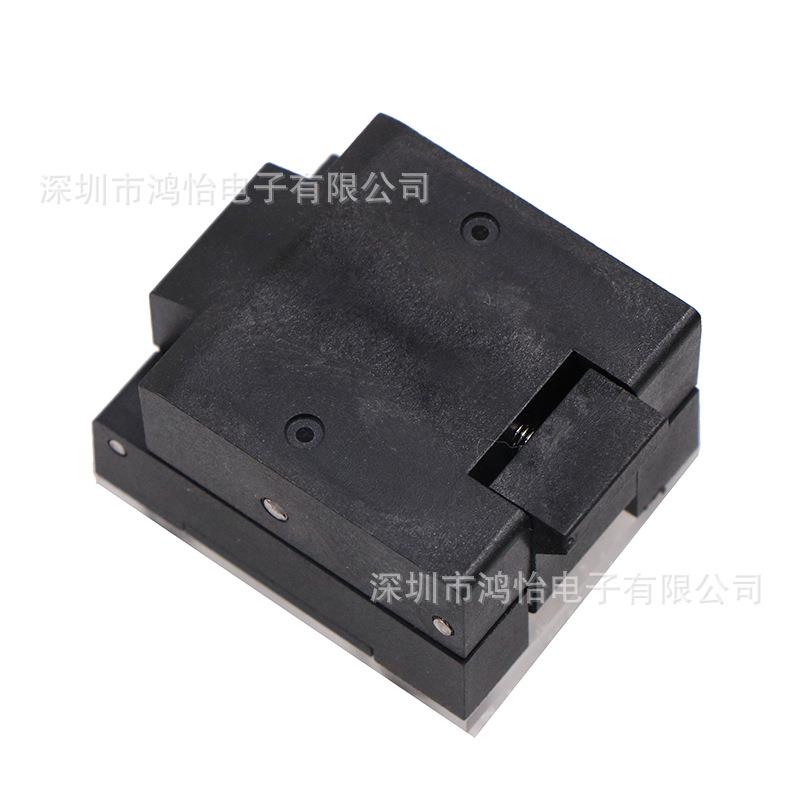 DFN46-0.翻盖探针测试尺座寸45*6MLK..5mm测试4夹具QFN封装老化烧