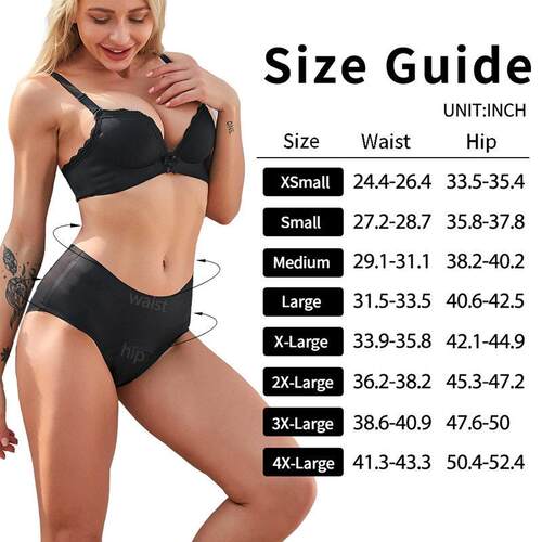 Seamless Period Underwear for Women Panties Menstrual Pants