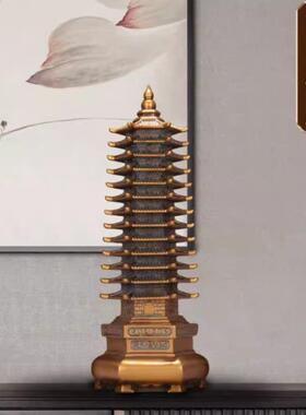 九层文昌塔摆件十三层塔送孩子礼品办公室桌面学生用书房书桌摆设