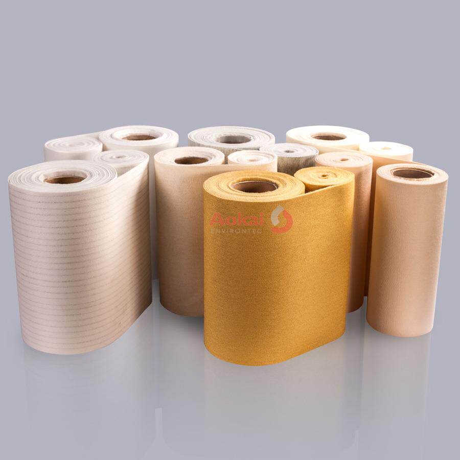 焦化厂用袋式除尘器布袋连续玻纤毡除尘滤袋玻璃纤维机织除尘袋