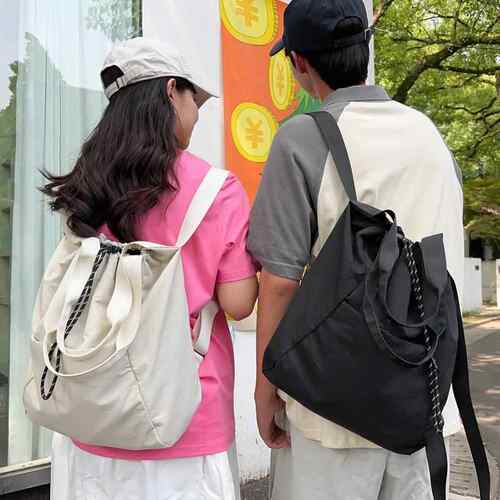 包包2026新款尼龙布双肩包女瑜伽睿营运动大容量手提包bags背包男