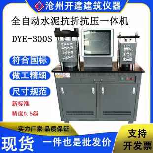 0.5级全自动抗折抗压试验机DYE 300S水泥抗折抗压试验一体机