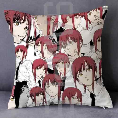 新款电锯人链锯人chainsa an周边炎藤本树定拳m制动漫抱枕头套w靠