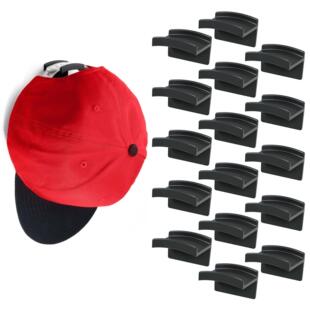 10pcs Hooks Door Baseball Display Wall Rack Hat Adhesive for