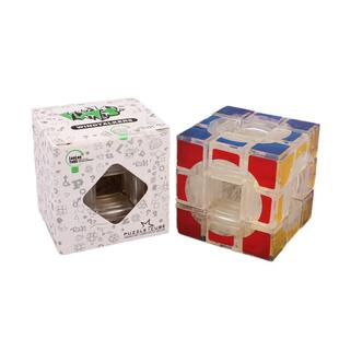 透明色 空心三阶魔方 蓝蓝 3阶空心魔方 Cube 透明 Hollow
