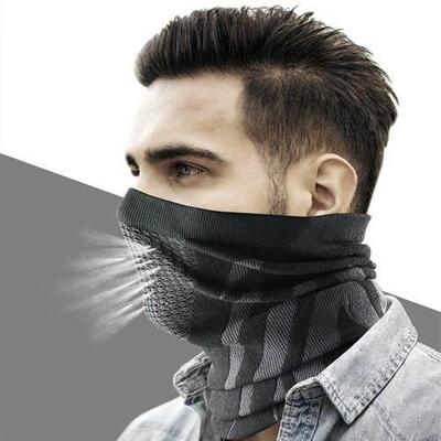 Face Bandana Mask Cover Neck Warmer Gaiter Cycling Ski Scarf