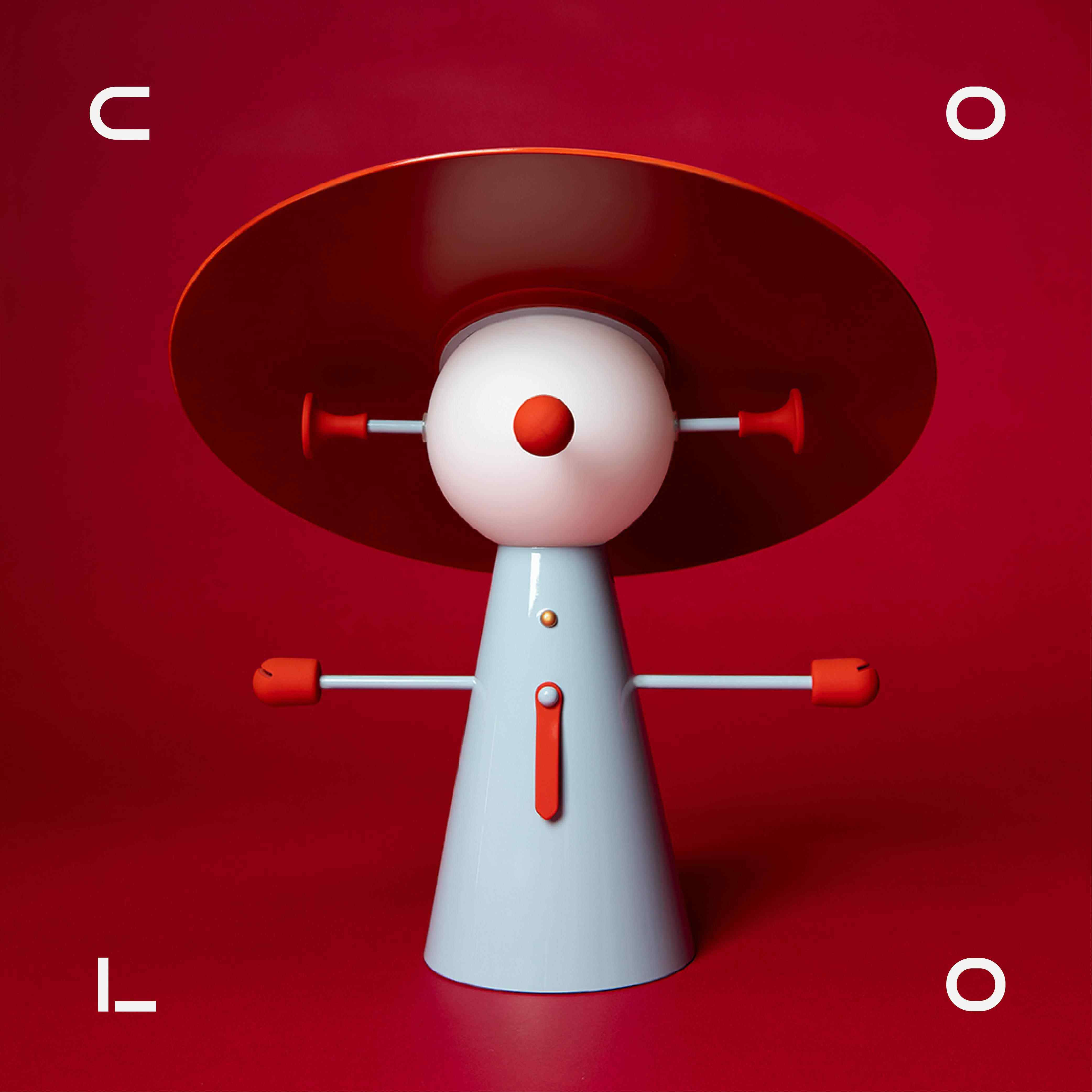 CLOO角落 Buddy灯仔北欧现代创意原创设计书桌面床头卧室氛围台灯