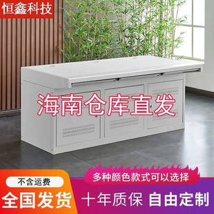 海南监控台四联操作台安防指挥调度台桌子机柜双联平台三联控制台
