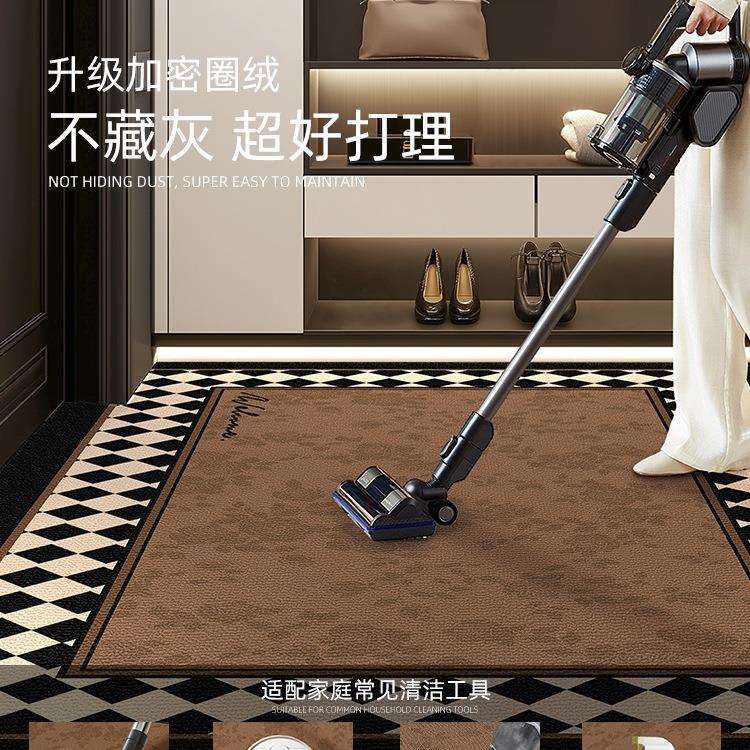 入户门地垫大门口防滑脚垫子地毯家用免洗进门外除尘复古门垫
