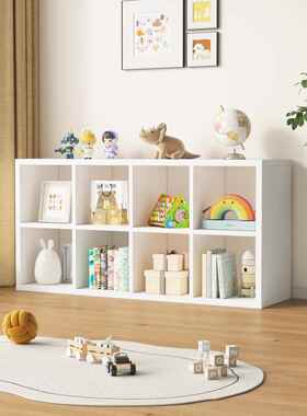 3Y儿童书架地格自由组合床边落储物柜置物客组合日式厅八OSV柜实