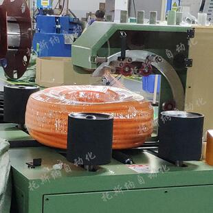 苏供动卧式 机铜盘管包缠绕打州包机江西全自线269缆缠绕膜 缠绕装