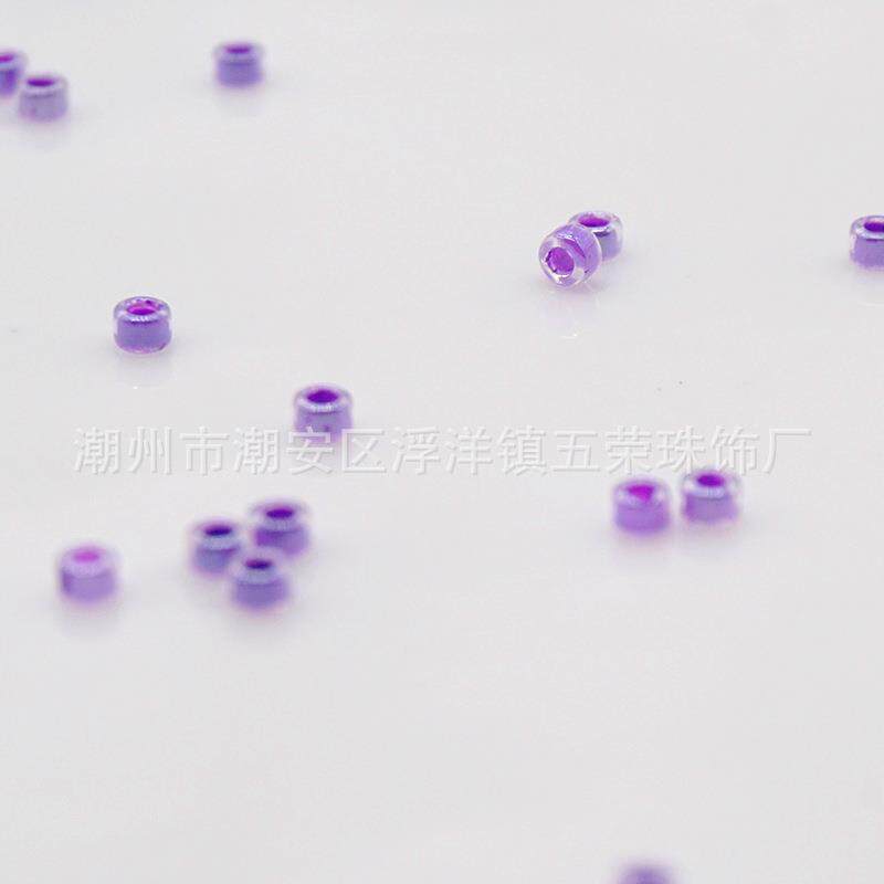 WR-53连线珠璃玻YBW璃米珠机机绣玻散珠饰电脑绣珠盘珠品辅料