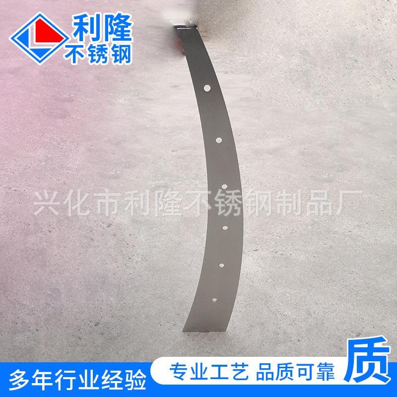 厂家玻璃栏杆不锈钢栏杆斜刀头单片实心配件楼梯
