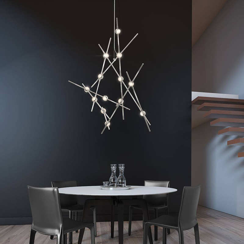 后现代吊灯北欧设计师创意星空轻奢艺术灯酒吧台咖啡厅服装店灯具