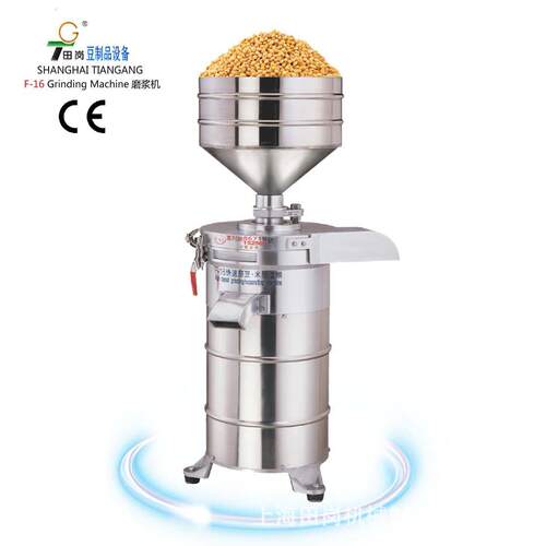 厂家供应F-16型豆花机高品质磨豆浆机商用门店智能磨浆机