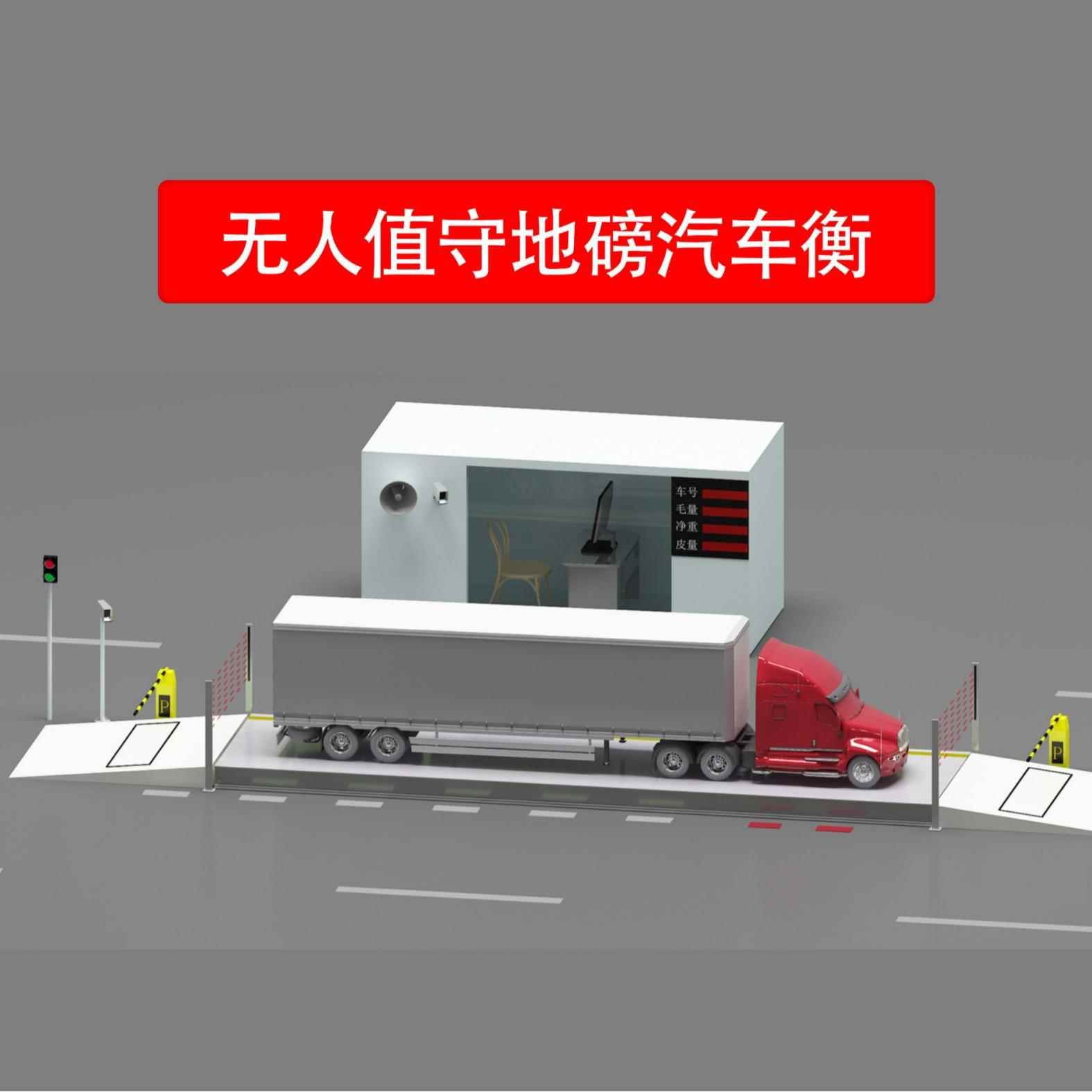 江苏南京0苏州无张家港地80吨1锡20t无人值守汽SCS车衡10T磅秤厂