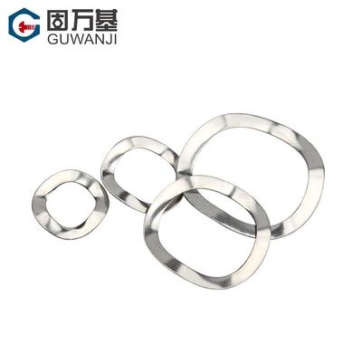 波形弹性三垫片304不锈钢波垫垫圈波浪垫圈弹簧片M3M4M5M6-711M峰