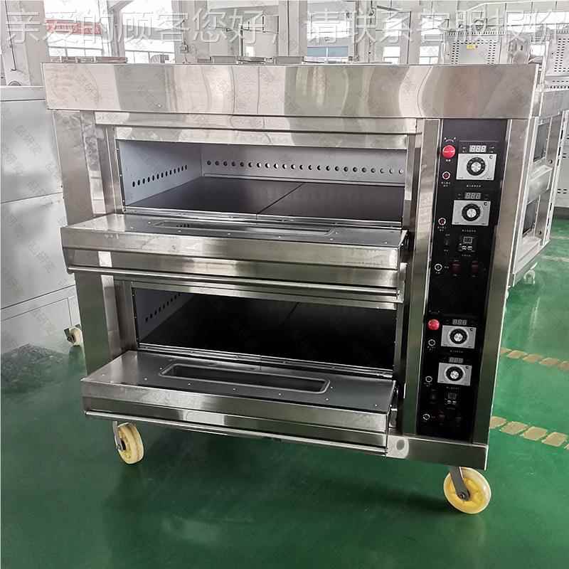 Bread焙 Oven商/WGT用两层四盘燃气电热烤箱双层容量烤炉蛋糕大烘