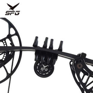 SPG谐波弓片减震复合滑轮弓射箭弓片谐波螃蟹橡胶稳定器吸音避震