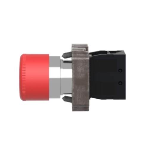 XB2BS442C=ZB2BZ102C+ZB2BS44C Ø22锁定式急停按钮 红色