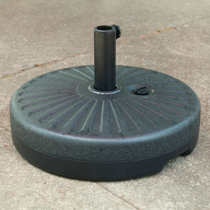 遮阳伞伞座注水注沙23L塑料座伞底座38/48直伞中柱伞伞坐,居家日用,伞,淘宝优惠券,粉丝福利购,淘宝优惠卷