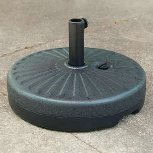 遮阳伞伞座注水注沙23L塑料座伞底座38 48直伞中柱伞伞坐