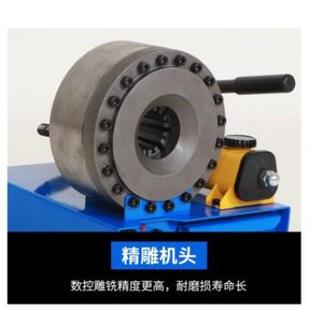 小型家用锁管微型油管扣压机手动液压缩管机压管机高液压工具迷你