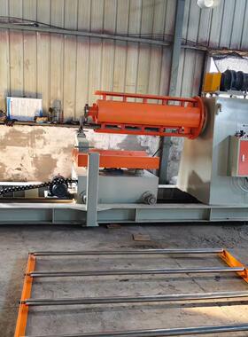 MT收放卷机五金钢板薄片收料架液压扩张加台车重型材料架