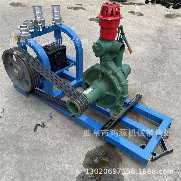 移动式排涝离心泵 8寸柴油灌溉抽水泵 高压农用喷灌机视频