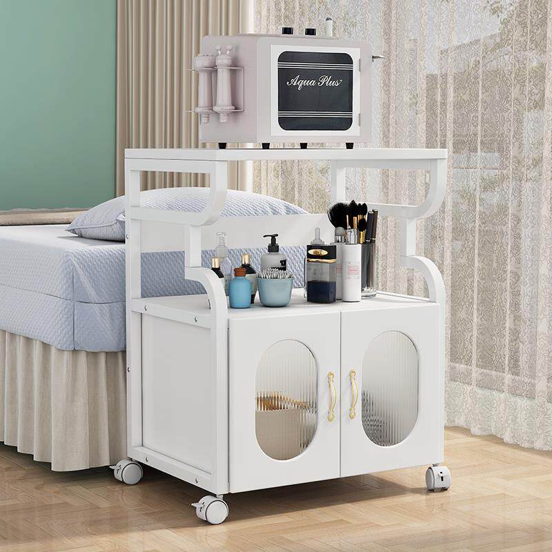 美容店小推车移动式多功能置物架纹绣仪器多层收纳储物柜子工具车