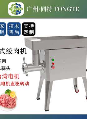 工业4555型立式鲜肉冻肉绞肉机大型姜蒜搅碎机肉类碎肉机304材质