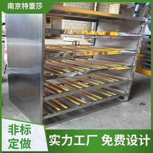 流利条式 货 货架线棒滑轨滚轮拣调节钣金合金流条铝利分856滚轮式