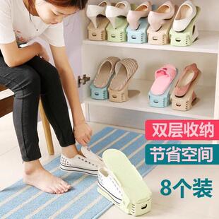 Double-layer shoe organizer, simple and practical for home b