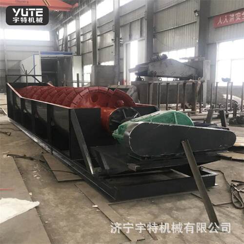 洗砂机工地用双轮大型洗砂泥浆脱水机多功能砂石场洗沙设备