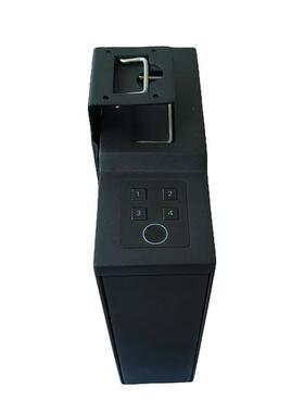 家型用保险柜用酒店小保险柜保险箱家指纹解锁墙隐形入TVQ存钱箱