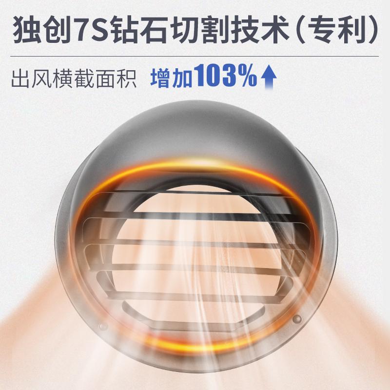 黑马风新风机304不锈钢风帽外墙出风口防风防雨室外排风排气管罩