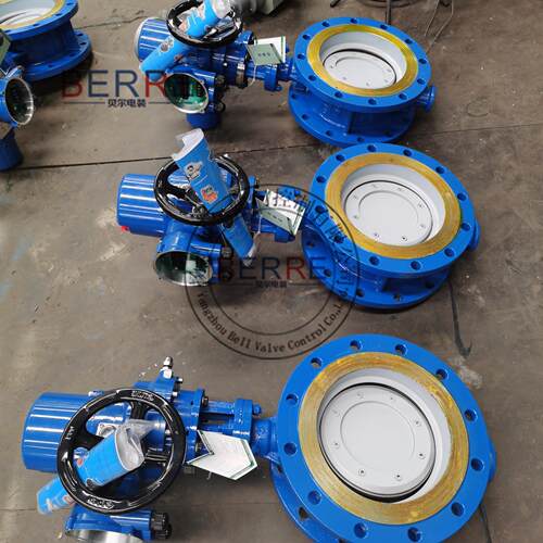 D941H-10C921D连动N 400电动蝶阀法兰接一体化开关电蝶阀