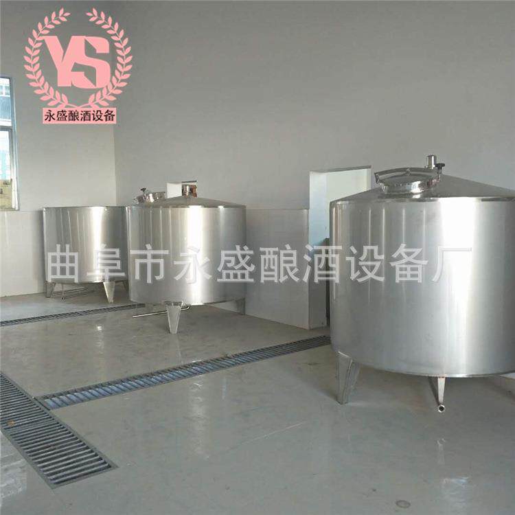 永盛供应不锈钢密封罐储存罐液体储罐白钢罐酒容器5吨10吨